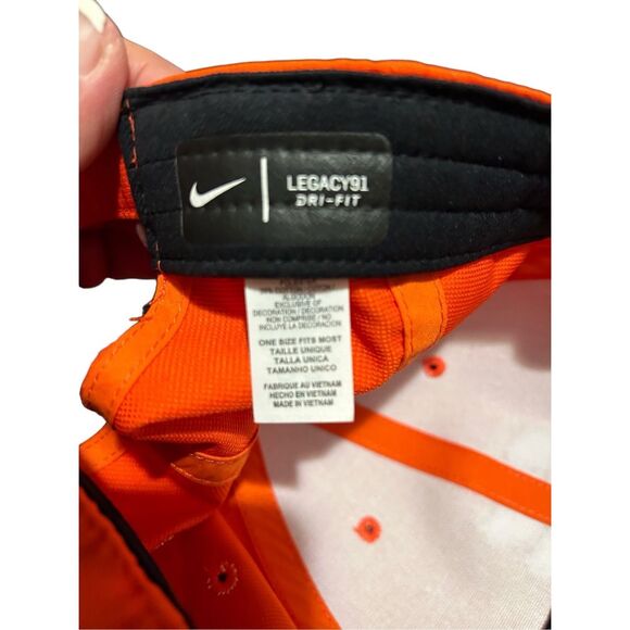 Clemson Tennessee Nike Cap Hat UNISEX NIKE FLEXFIT DRI-FIT CLEMSON TIGERS HAT SI - Picture 4 of 9